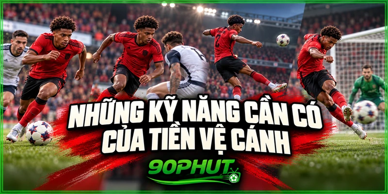 Những kỹ năng cần có của tiền vệ cánh Những kỹ năng cần có của tiền vệ cánh